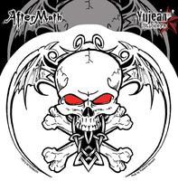 Aftermath Wingskull Sticker