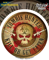 Frank Wiedemann Zombie Hunter Sticker