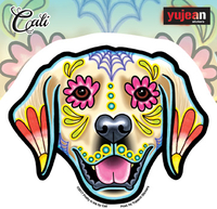 Cali's Golden Retriever Sticker