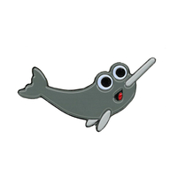 LO-FI MONO © Narwhal Enamel Pin