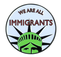 Immigrant Large Enamel Pin