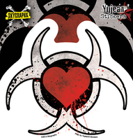 Skygraphx Toxic Heart Sticker