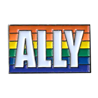 Rainbow Ally Enamel Pin