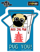 Moo Shu Pug Sticker