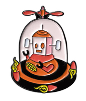 Sunny Buick Robot UFO Enamel Pin