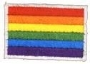 Small Gay Pride Rainbow Patch