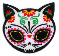 Evilkid Gato Muerto Embroidered Patch