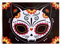 Evilkid Gato Muerto Metal Sign